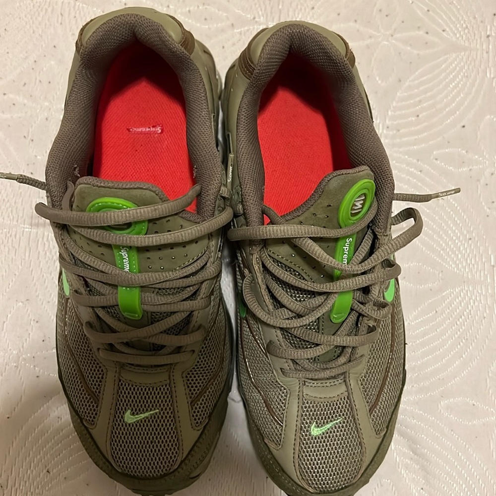 Nike Supreme x Shox Ride 2 Neutral Olive